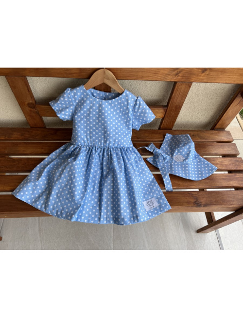 Šaty princess Alica -100% pevná bavlna