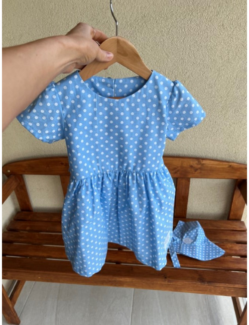 Šaty princess Alica -100% pevná bavlna