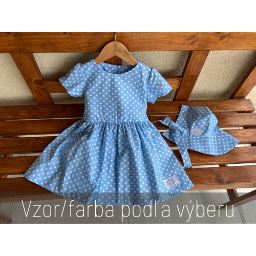 Šaty princess Alica -100% pevná bavlna
