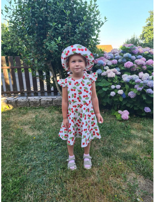 Šaty princess Alenka -100% pevná bavlna