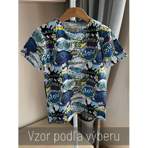 Tričko UNISEX klasik - vzorované