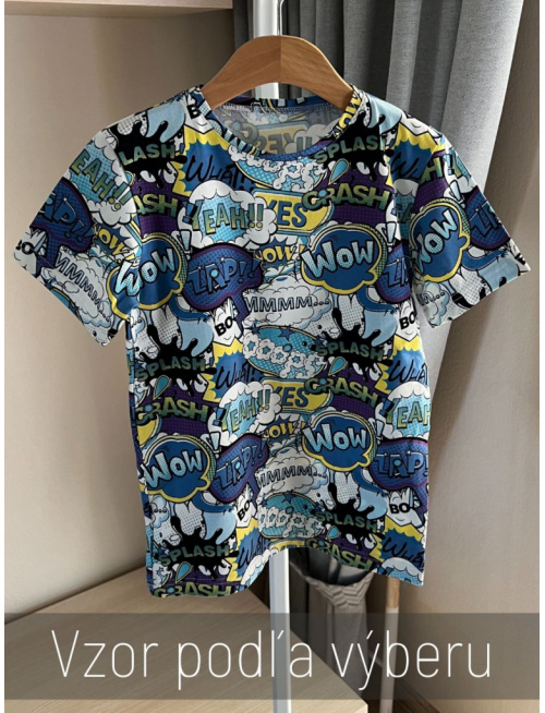 Tričko UNISEX klasik - vzorované