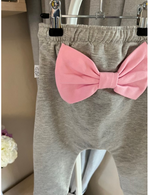 Teplákové jednofarebné pudláče old s mašľou