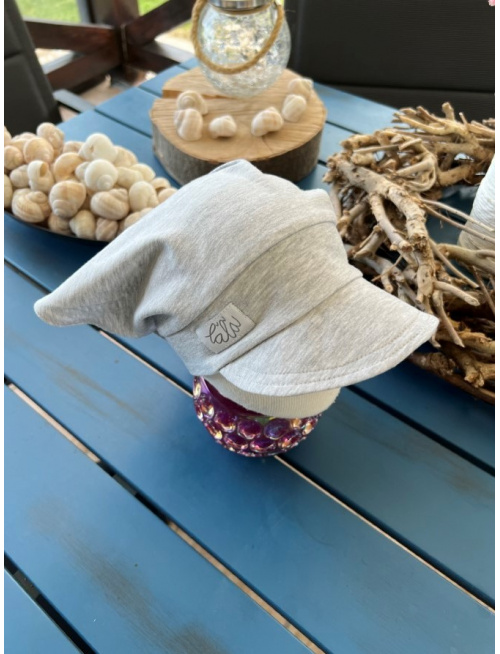 Úpletová šatka LORY so šiltom - na pevno