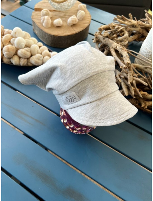 Úpletová šatka LORY so šiltom - na pevno