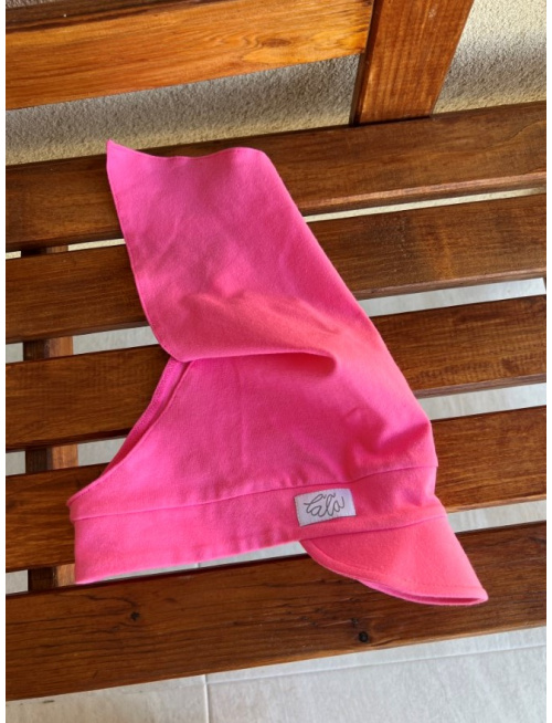 Úpletová šatka LORY so šiltom - na pevno