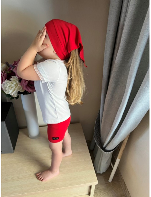 Úpletová šatka LORY bez šiltu - na pevno