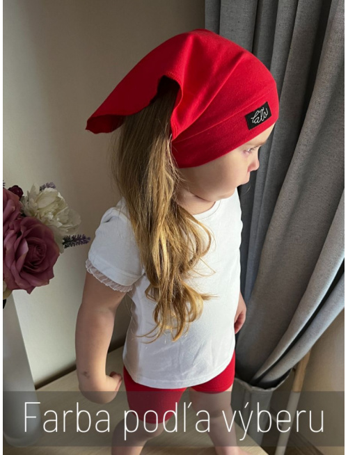 Úpletová šatka LORY bez šiltu - na pevno