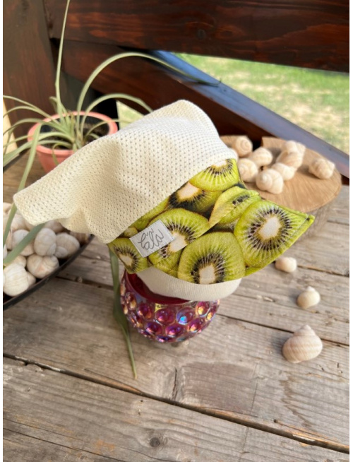 Dierková šatka so šiltom na pevno LORY - LEN DO VYPREDANIA ZÁSOB