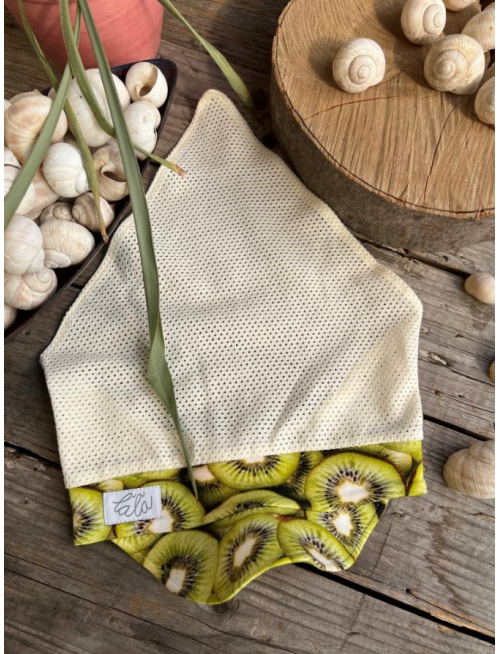 Dierková šatka so šiltom na pevno LORY - LEN DO VYPREDANIA ZÁSOB