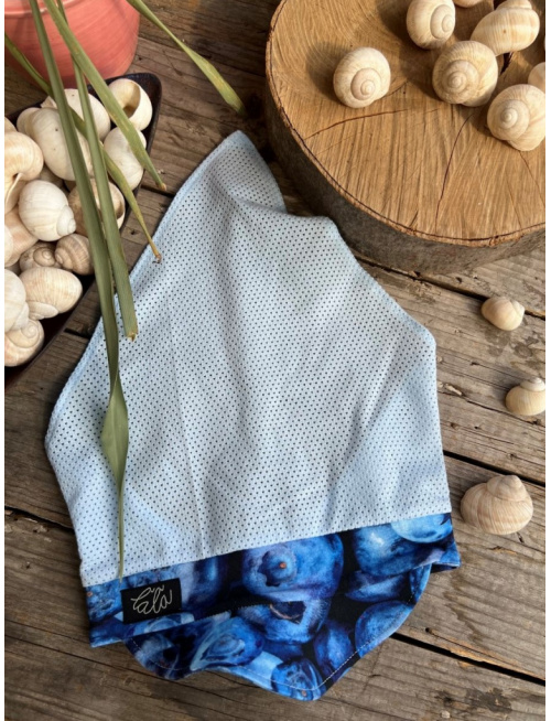 Dierková šatka so šiltom na pevno LORY - LEN DO VYPREDANIA ZÁSOB