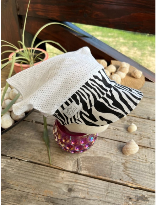 Dierková šatka so šiltom na pevno LORY - LEN DO VYPREDANIA ZÁSOB