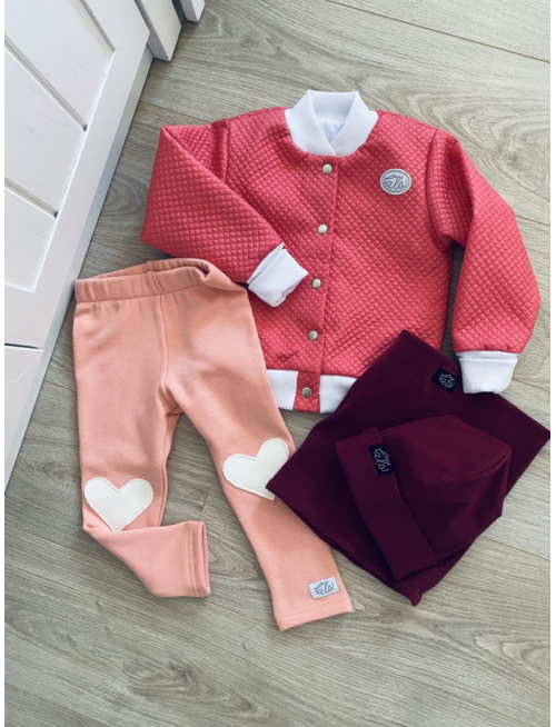 Podšitá bomber bunda z koženkového prešiváku