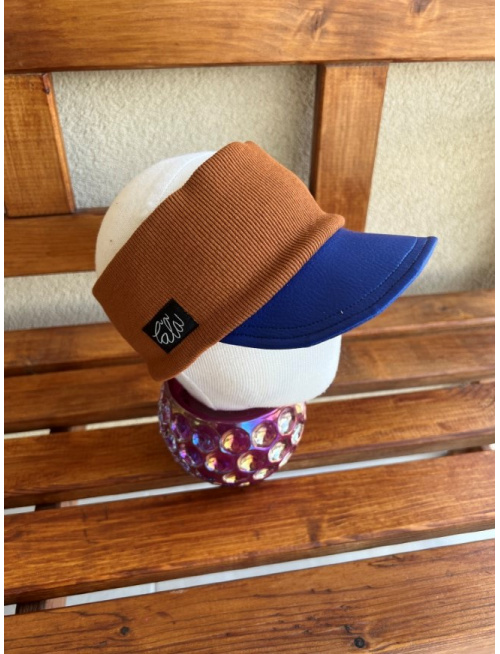 Koženková šiltočelenka