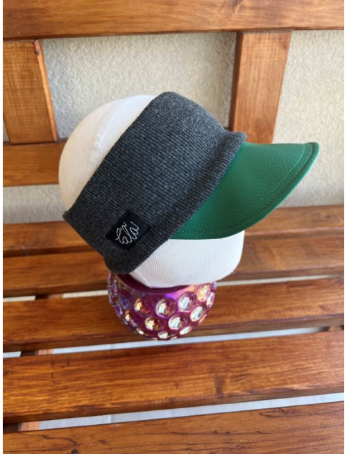 Koženková šiltočelenka