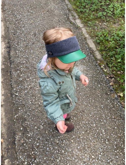 Koženková šiltočelenka