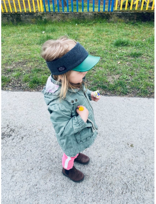 Koženková šiltočelenka