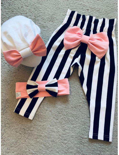 Tepláková čelenka s BIG mašľou - RING