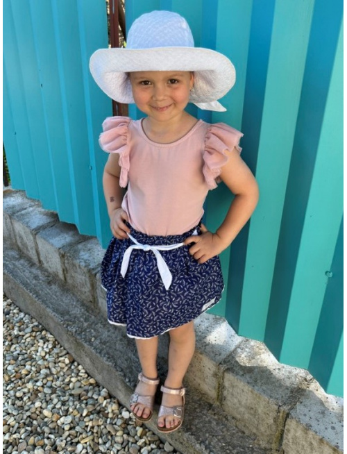 Sukňa s volánom nad pásom FOLK