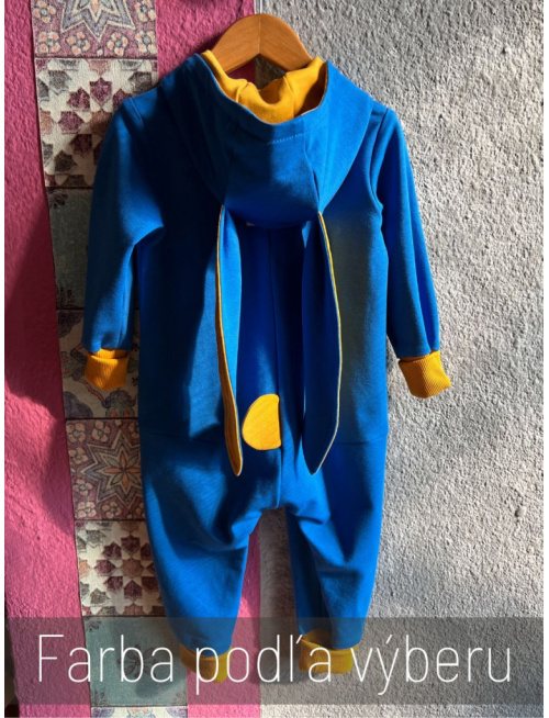 Overal - teplákovina - ZAJAČIK