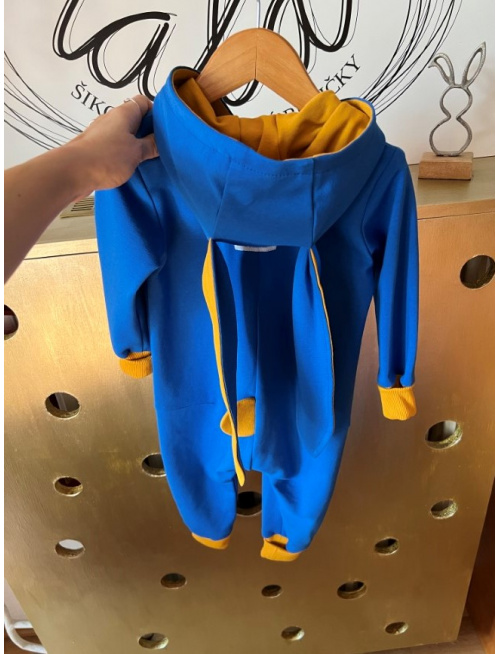 Overal - teplákovina - ZAJAČIK