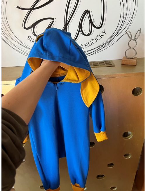 Overal - teplákovina - ZAJAČIK