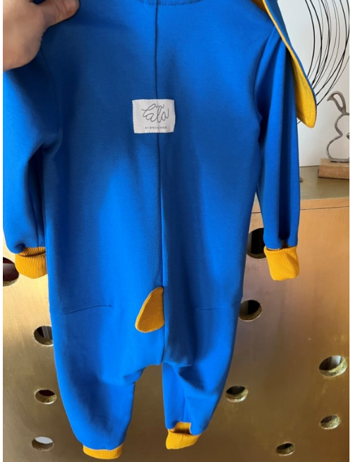 Overal - teplákovina - ZAJAČIK