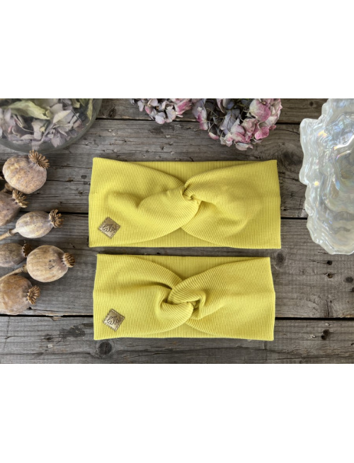 Rebro čelenka TOČENÁ - žltá