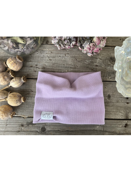 Rebro čelenka ROVNÁ - lila