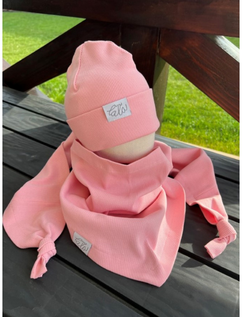 Rebro šatka - baby ružová