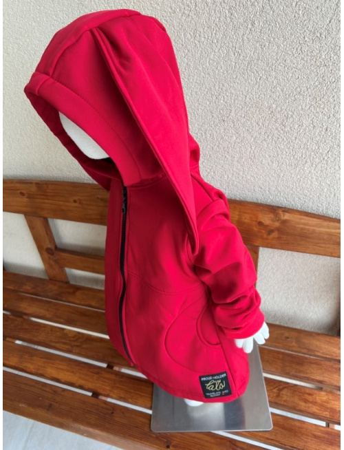 Rastúca softshell bunda s prestrihom - RIO s uškami - jeseň/ZIMA