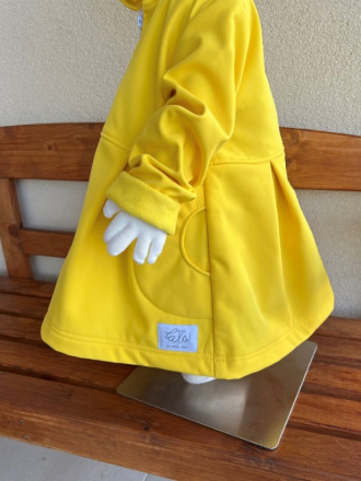Rastúca softshell bunda s prestrihom - sukničková - RIO - jeseň/ZIMA