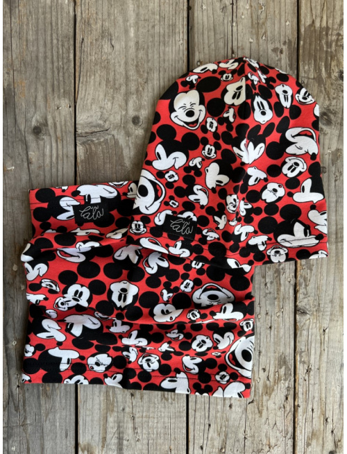 Šmolko čiapka + tunel (vzorovaný set)