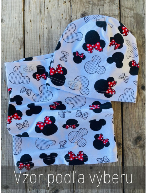 Teplákový tunel - vzorovaný - jednovrstvový