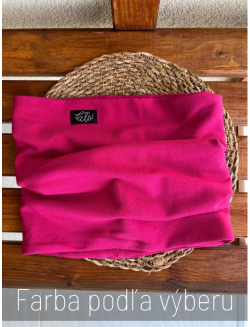 Teplákový tunel jednofarebný - dvojvrstvový 