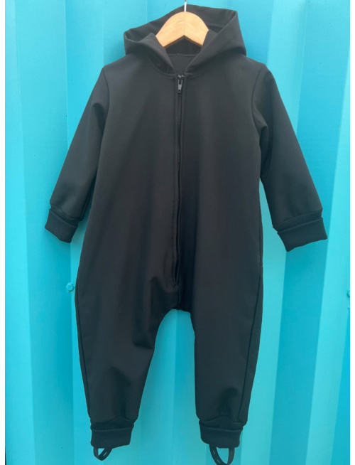 Overal s rastúcimi manžetami a vreckami - softshell - JESEŇ/ZIMA