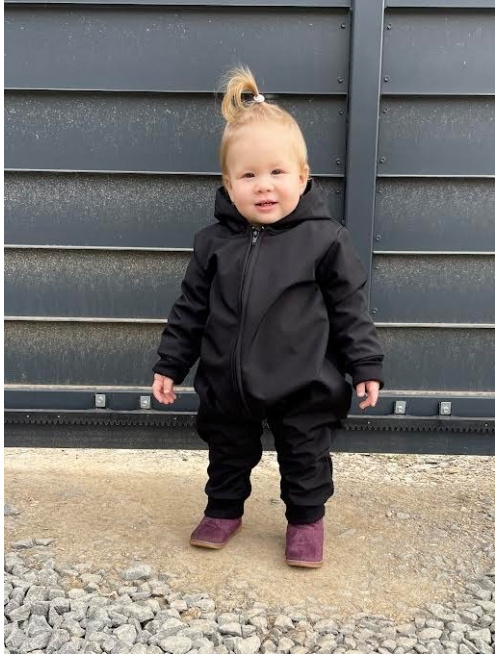 Overal s rastúcimi manžetami a vreckami - softshell - JESEŇ/ZIMA