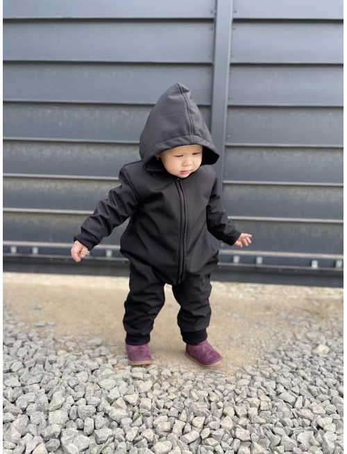 Overal s rastúcimi manžetami a vreckami - softshell - JESEŇ/ZIMA