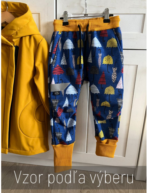 Vzorované softshell gate NEW s rastúcou manžetou - jeseň/ZIMA 