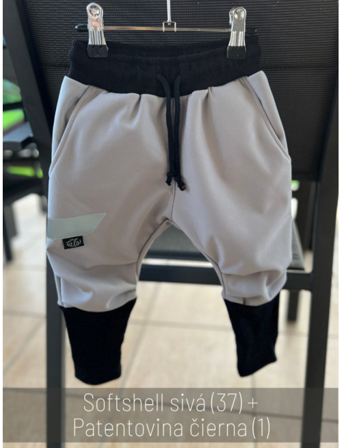 Softshell gate NEW s rastúcou manžetou - jeseň/ZIMA 