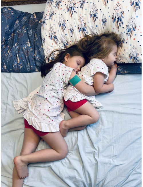 Nočná košieľka s krátkymi legínami - LEN DO VYPREDANIA ZÁSOB