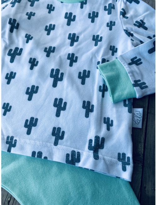 Detské pyžamko KAKTUS - klasik strih