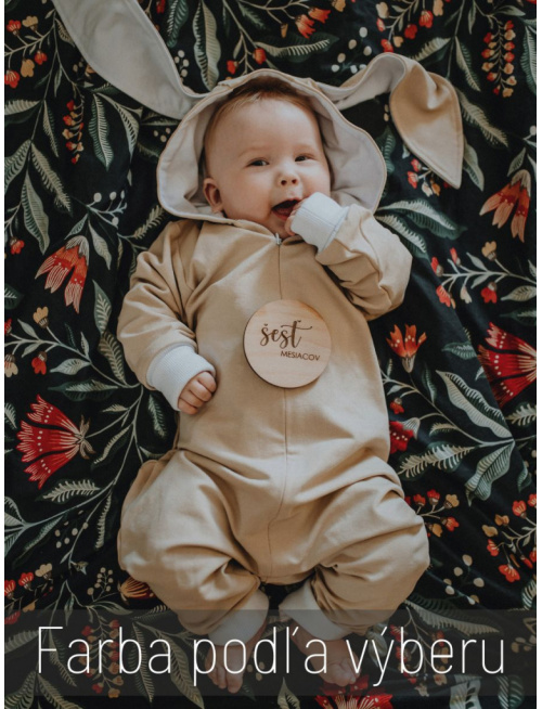 Overal - teplákovina - ZAJAČIK