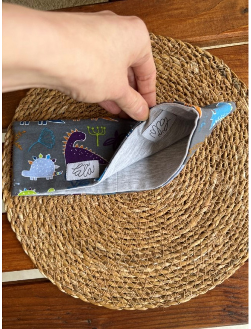 Úpletová rovná čelenka obojstranná (vzor/farba)