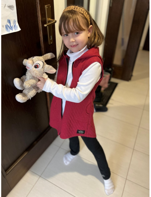 Úpletové legíny - zvonové