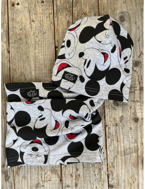 Šmolko čiapka + tunel (vzorovaný set)