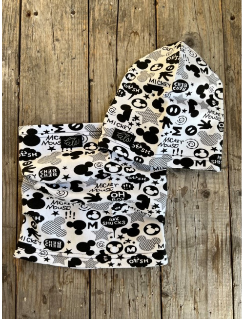 Šmolko čiapka + tunel (vzorovaný set) - LEN DO VYPREDANIA ZÁSOB