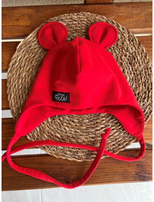 Úpletová ušiačka s macko uškami