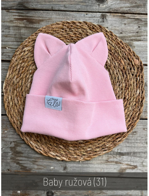 Rebro čiapka ANIMALS - vĺčik/mačka/líška