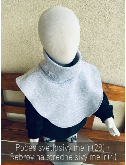 Rebro-počes rolákový nákrčník